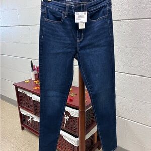 American Eagle Outfitters Dark Blue Skinny Jeans